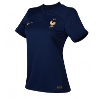 Frankreich Karim Benzema #19 Fußballbekleidung Heimtrikot Damen WM 2022 Kurzarm